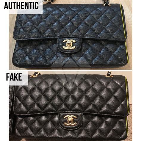 chanel black handbag replica|how to tell a genuine chanel bag.